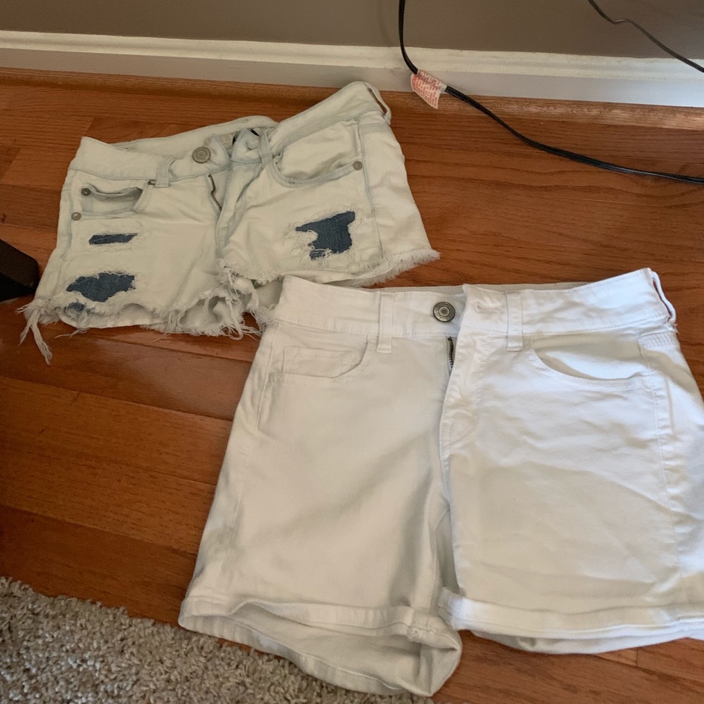 White Shorts